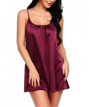 Avidlove Nightgown Christmas Lingerie Sleepwear