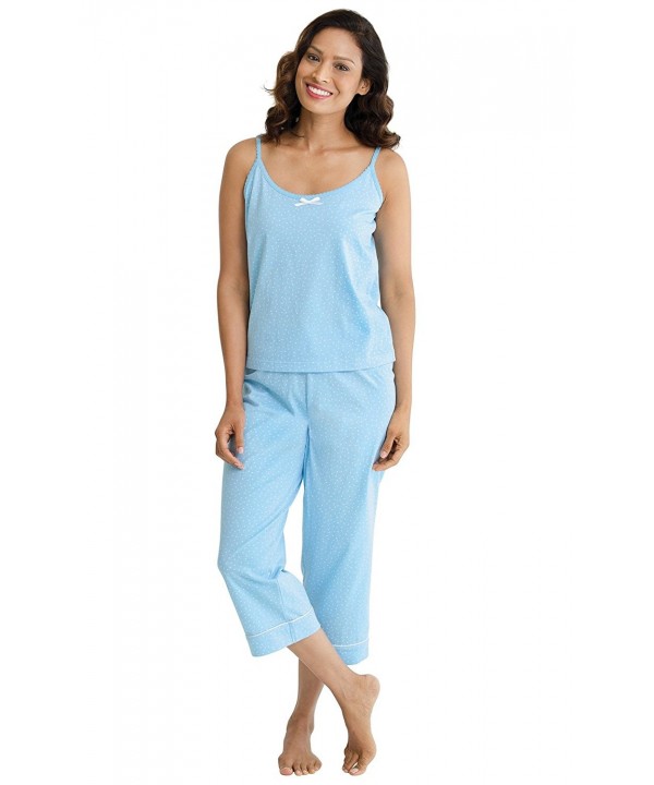 PajamaGram Womens Oh So Soft Polka Pajamas