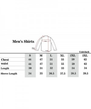Men's Roll-Up Long Sleeve Vented Shirt - Lightweight Cooling Quick-Dry ...