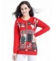 Christmas Sweater Ladies Vintage Celebrate