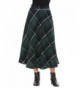 Shine Womens Check Print Waisted