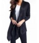 ZANZEA Womens Waterfall Cardigan Asymmetrical