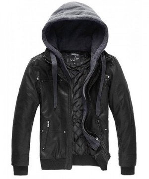 Wantdo Leather Jacket Removable Medium