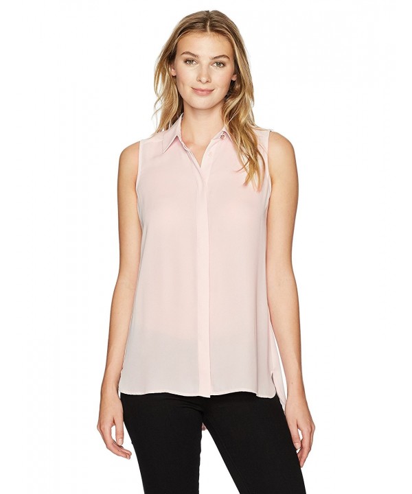 Ivanka Trump Womens Sleeveless Blouse