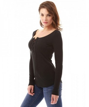 Popular Women's Henley Shirts Wholesale