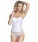 Dominique Satin Torsolette Bridal Bustier