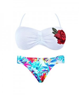 SeeWorld Waisted Swimsuit Printings Beachwear