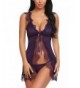 Jelove Lingerie Babydoll Patchwork Sleepwear