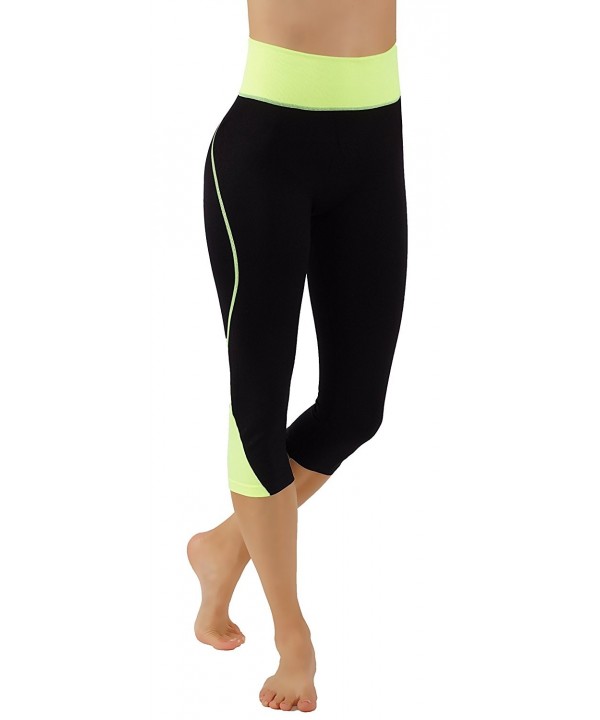 Pro Fit Body Shaping Leggings PF123 Yellow