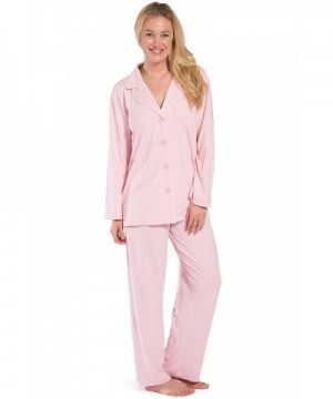 Women's EcoFabric Full Length Pajama Set - Long Sleeve with Gift Box ...