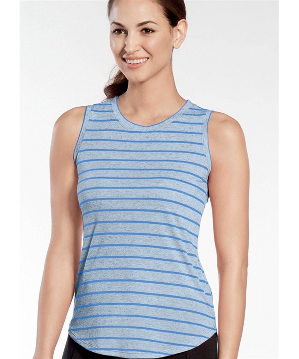 Jockey Womens Activewear Sleeveless Wedgewood