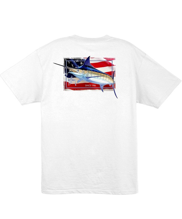 Guy Harvey Black Pocket T shirt