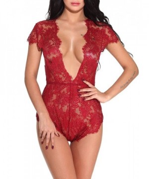 Soicky Womens Romper Lingerie Bodysuit