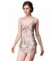 SexyTown Womens Enchanting Sleepwear Style1 Camel