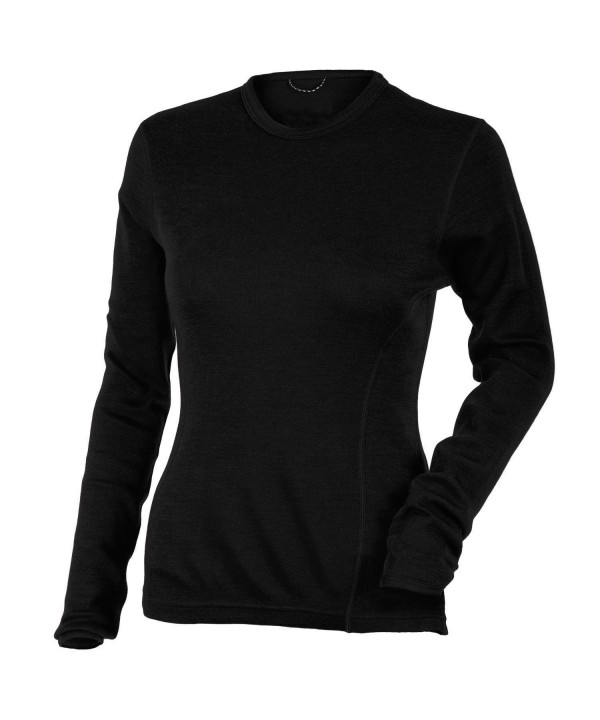 Women's Merino Wool Midweight Baselayer Crew - Choose Color & Size ...