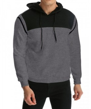 MODCHOK Hoodies Contrast Pullover Sweatshirts
