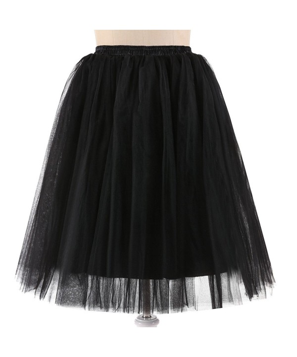 NUOMIQI Womens Length Layered Tulle