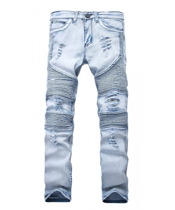 NITAGUT Ripped Destroyed Distressed Jeans