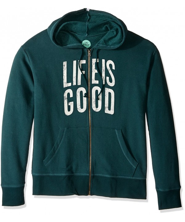 Life Hoodie Balsam Green Small