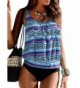 Sherrylily Multicolor Sleeveless Swimsuit Stretchy