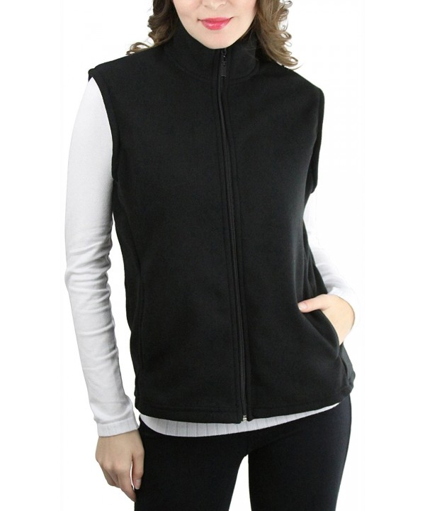 ToBeInStyle Womens Sleeveless Polar Fleece