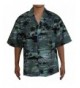 HAWAIIAN MENS AIRPLANE SHIRT GREEN