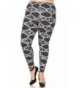 Womens Plus Legging Tapestry Print