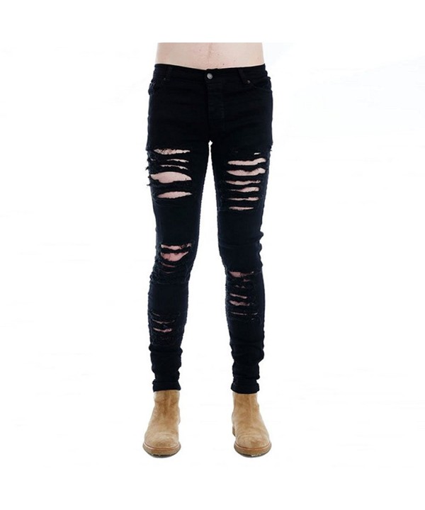 Hipster Skinny Denim Ripped Street