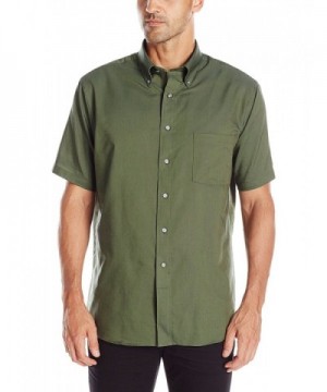 Van Heusen Short Sleeve Wrinkle Resistant Oxford