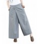 YESNO Casual Cropped Pinstripe Crossing