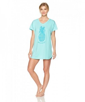 HUE Womens Happy V Neck Splash