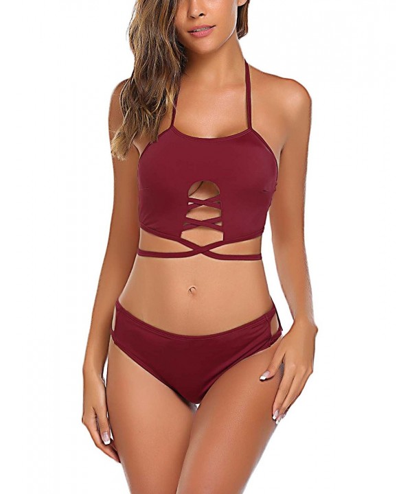 ADOME Bathing Adjustable Spaghetti Halter