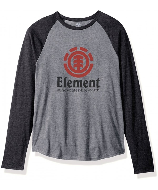 Element Raglan T Shirts Heather Charcoal