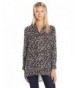 Foxcroft Womens Sleeve Blurred Print