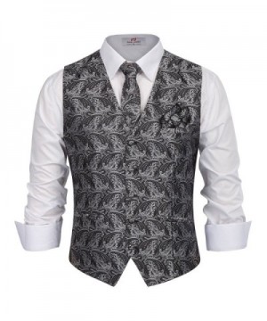 Mens Paisley Dress Hanky Tuxedo