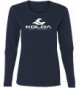 Koloa Womens Cotton Sleeve T Shirt M Navy