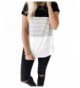 Womens Sleeve Casual Striped Patchwork