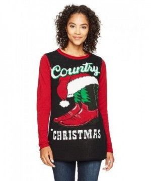 Ugly Christmas Sweater Womens Country