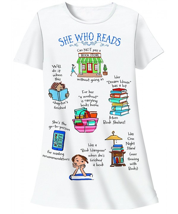 Nightshirt She Who Reads Size