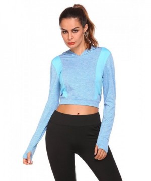 COORUN Womens Jersey Patchwork Pullover