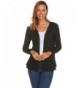 ELESOL Womens Sleeve Lightweight Cardigan