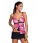 Love House Colorful Tankini Swimsuit