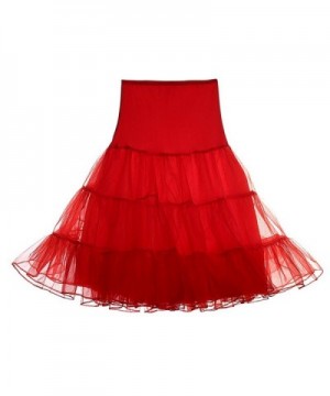 Mefezi Womens Petticoat Vintage Underskirt