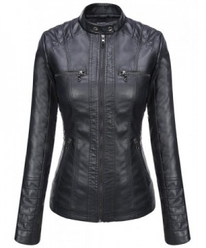 Fashion Women's Leather Coats Online Sale