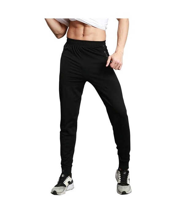 Men Jogger Pants Casual Sports Sweatpants Skinny Running Drawstring ...