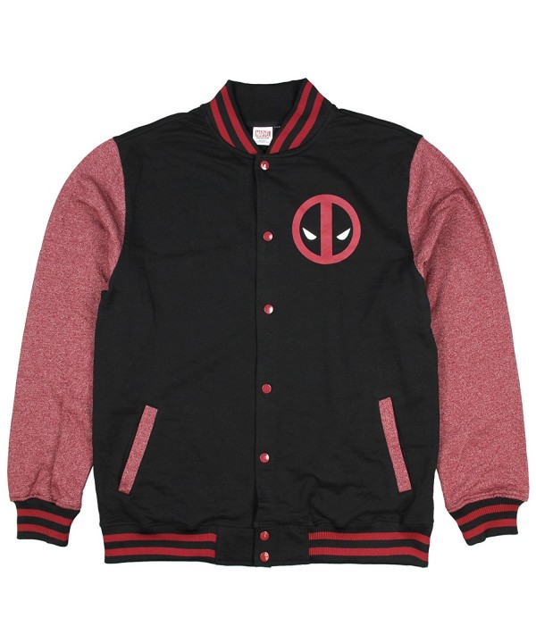 Marvel Deadpool Varsity Letterman Jacket