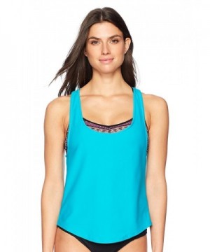 Coastal Blue Swimwear Tankini Turquoise