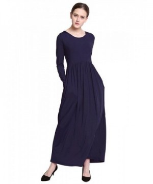 KOERIM Stretch Dresses Fashion Pockets