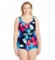 Maxine Hollywood Flourish Shirred Swimsuit