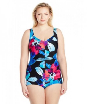 Maxine Hollywood Flourish Shirred Swimsuit